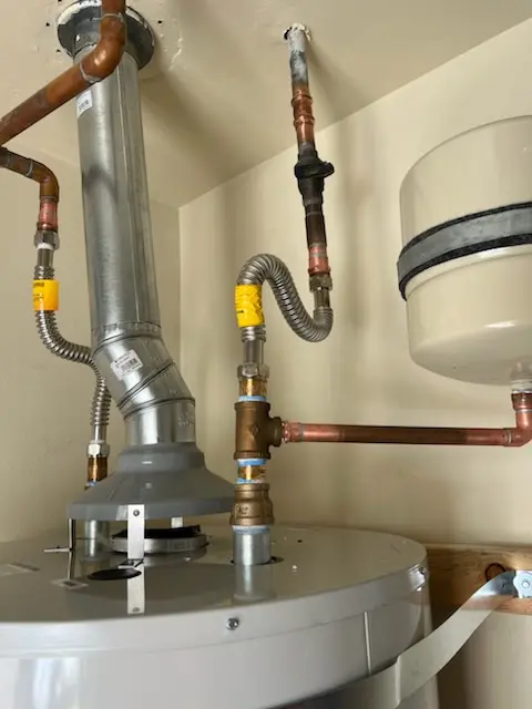 Water heater installation and plumbing repair in Breezewood Farms